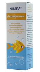 Акрифлавин НИЛПА кондиционер для аквариумной воды