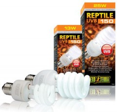 Exo Terra Reptile UVB150 компактная люминесцентная лампа